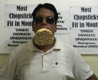 Meet Dinesh Upadhyaya, the guy who has the biggest mouth in the world