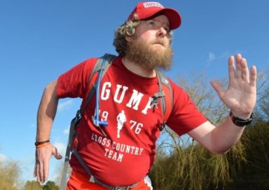‘Forrest Gump’ look-alike completes 42 marathons back to back
