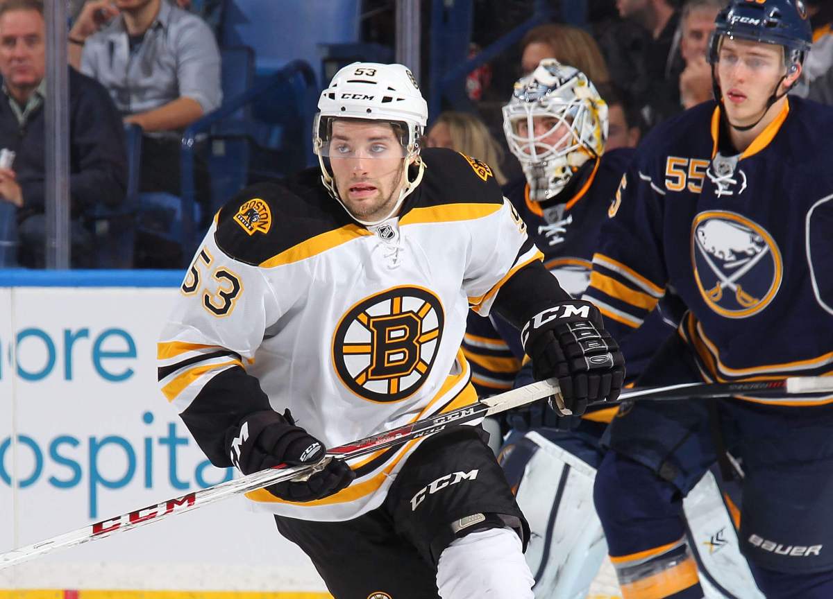 Bruins’ Seth Griffith pumping in goals