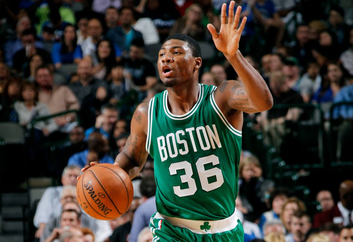 Marcus Smart learning NBA ropes, seeing crunch time minutes with Celtics