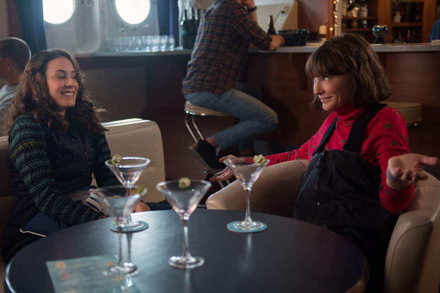 Troian Bellisario stars as Becky and Cate Blanchett as Bernadette Fox in Richard Linklater’s "Where'd You Go, Bernadette."