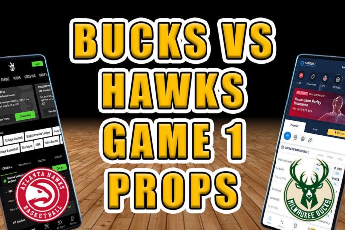 bucks hawks prop bet pick