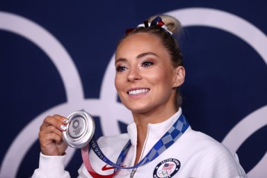 Gymnastics – Artistic – Women’s Vault – Medal Ceremony