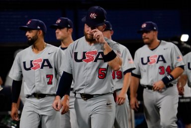 Olympics: Baseball-Men Round 2 – USA-JPN