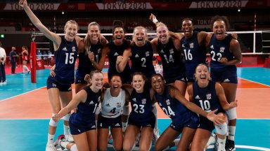 Volleyball – Women’s Quarterfinal – Dominican Republic v United States