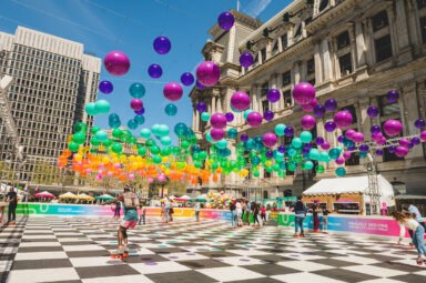 2022 Rothman Roller Rink Grand Opening at Dilworth Park