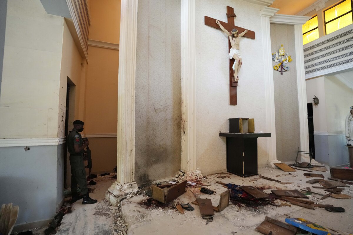 APTOPIX Nigeria Church Attack
