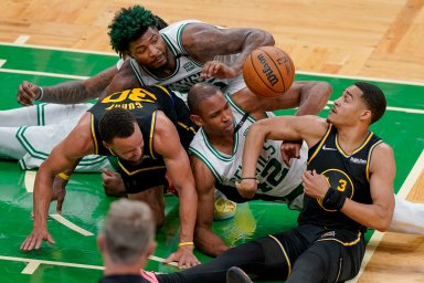 APTOPIX NBA Finals Warriors Celtics Basketball