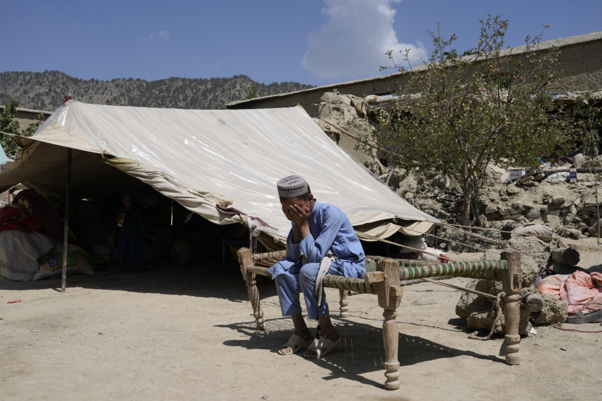 APTOPIX Afghanistan Earthquake