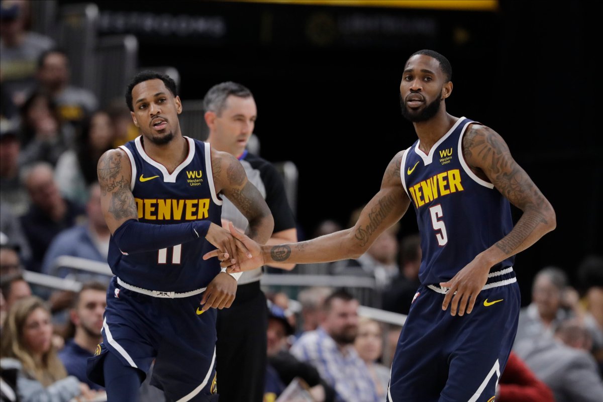 Nuggets Wizards Trade Basketball