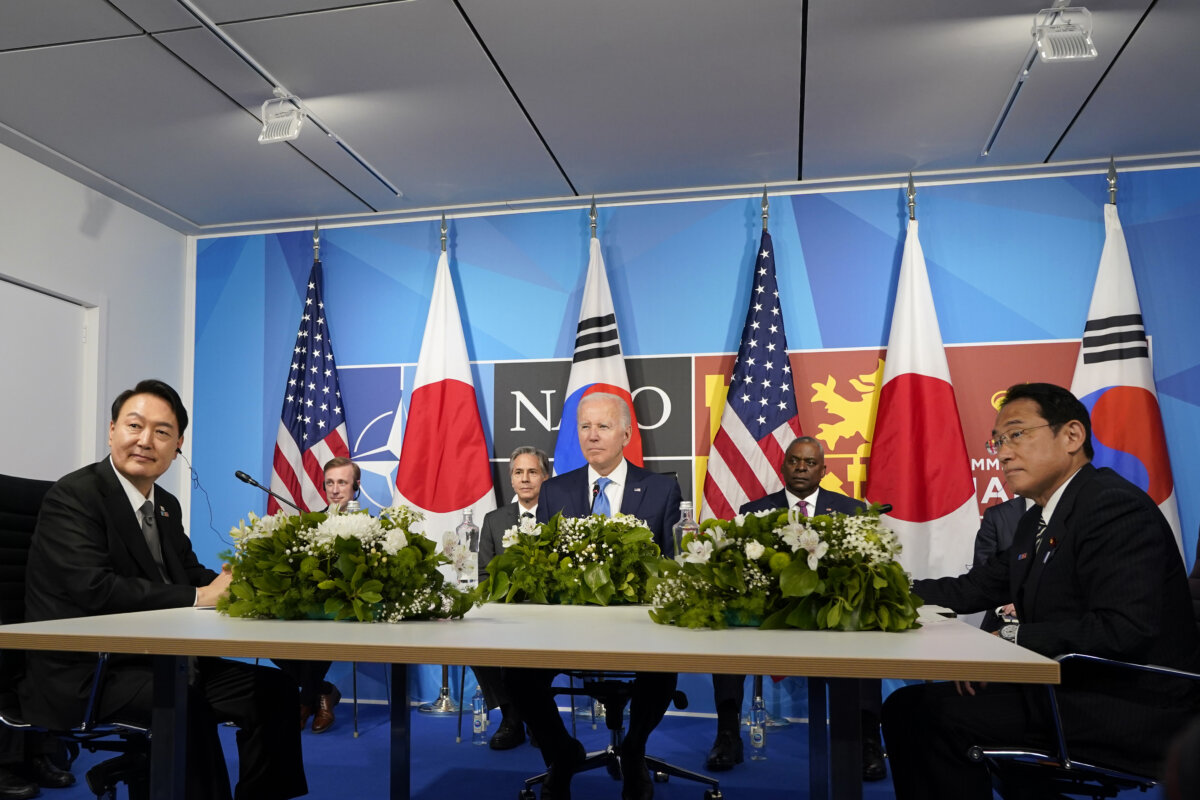 APTOPIX NATO Summit Biden
