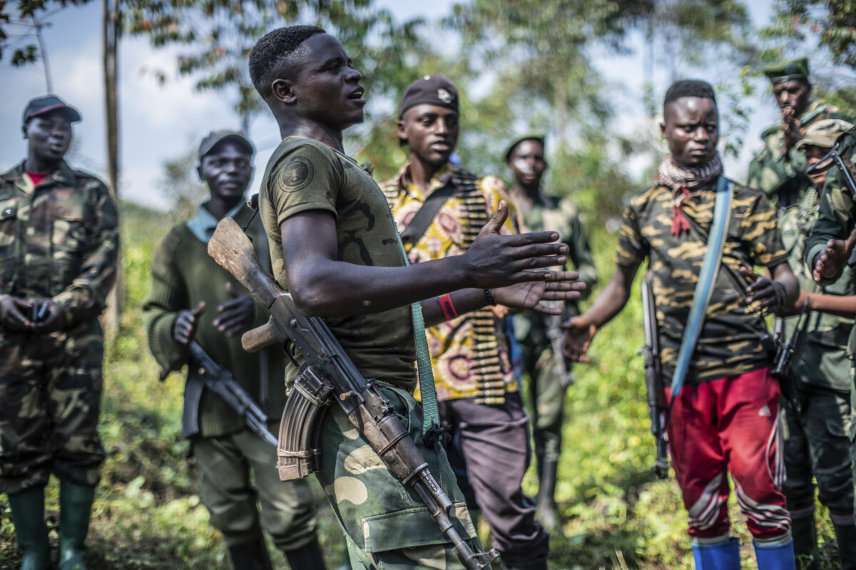Congo Rebel Fighting