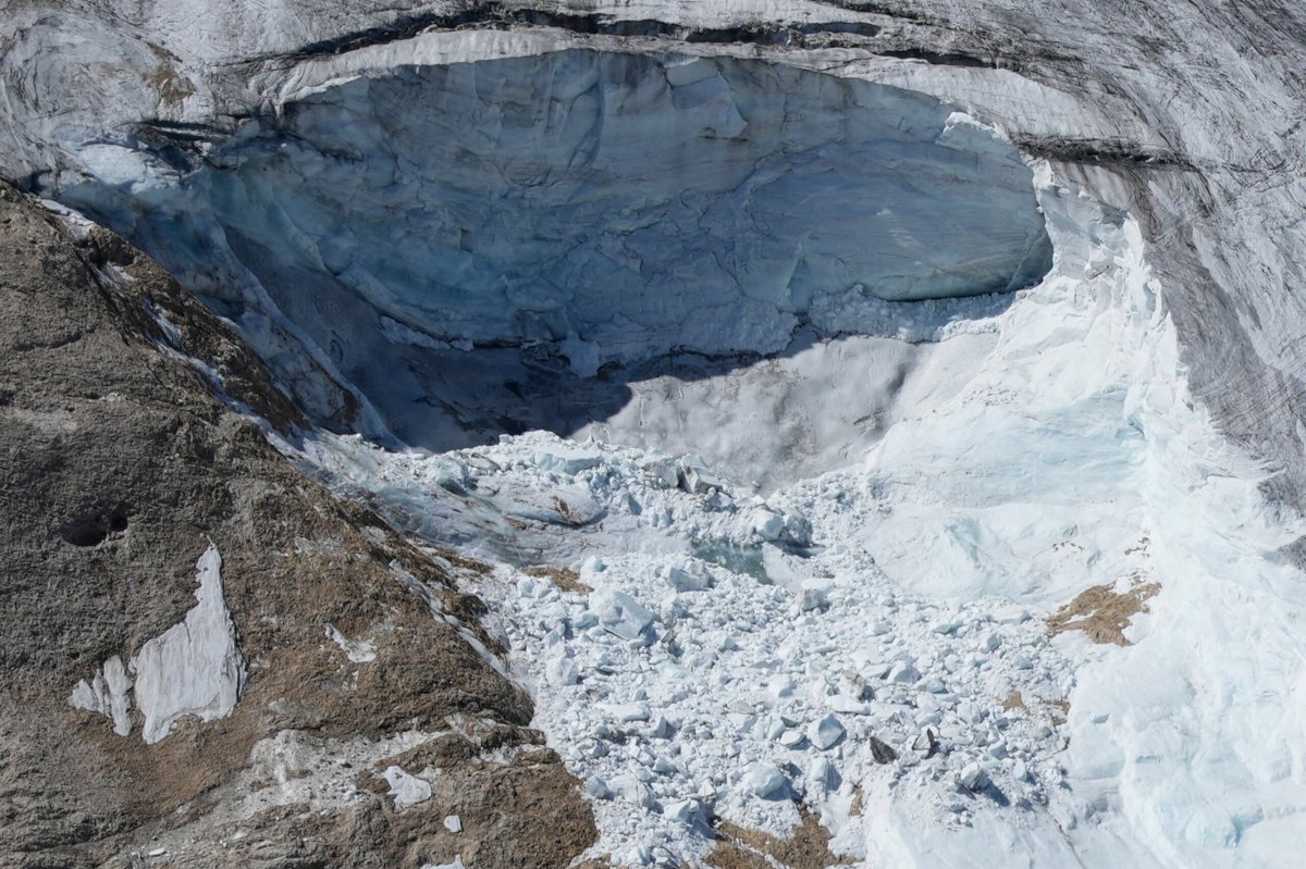 APTOPIX Italy Glacier Hikers Killed