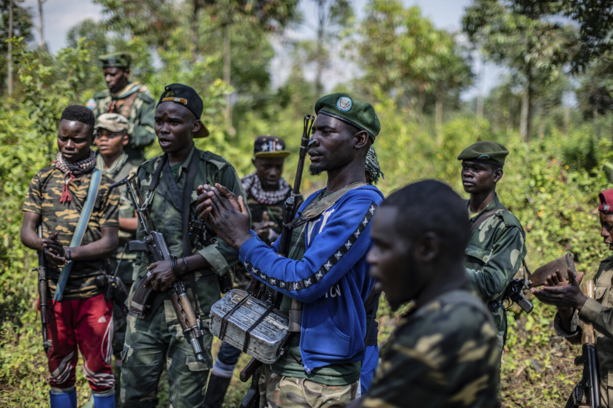 Congo Rebel Fighting