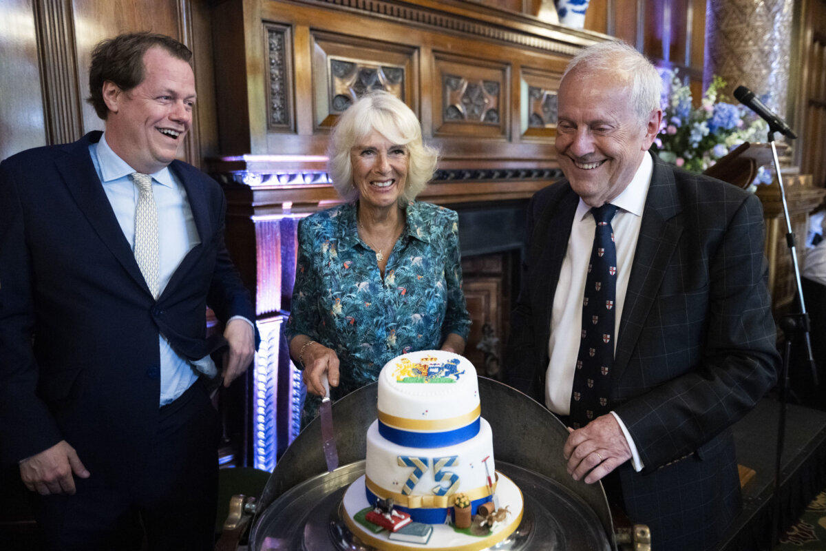 Britain Camilla Turns 75