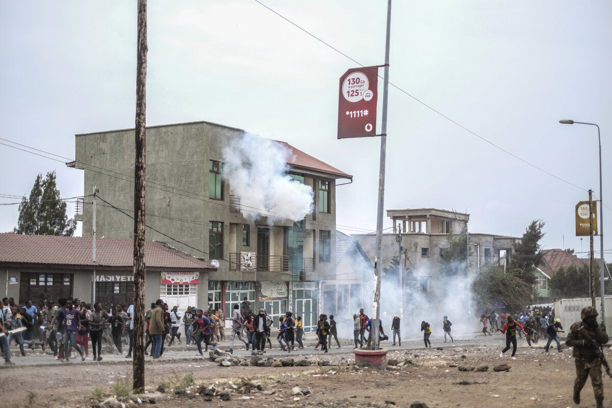 Congo UN Protest