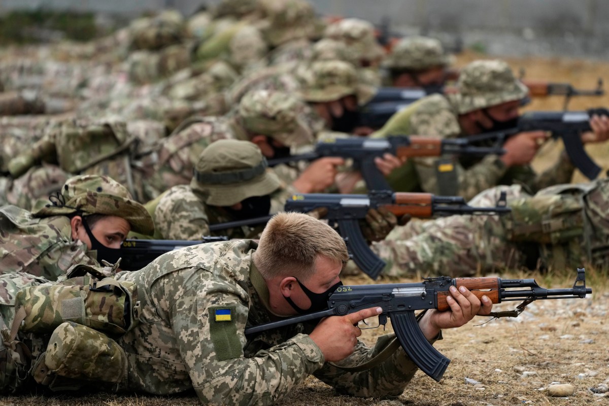 Britain Ukraine Troops
