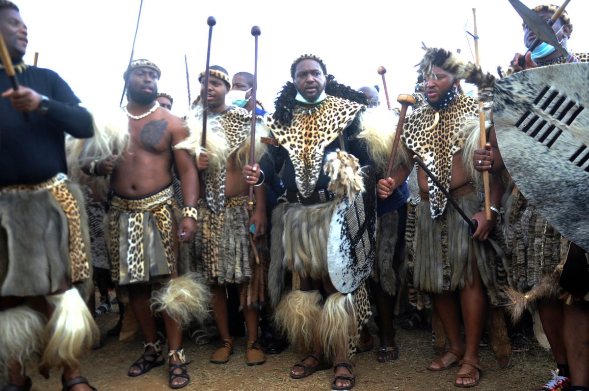 South Africa Zulu King Coronation