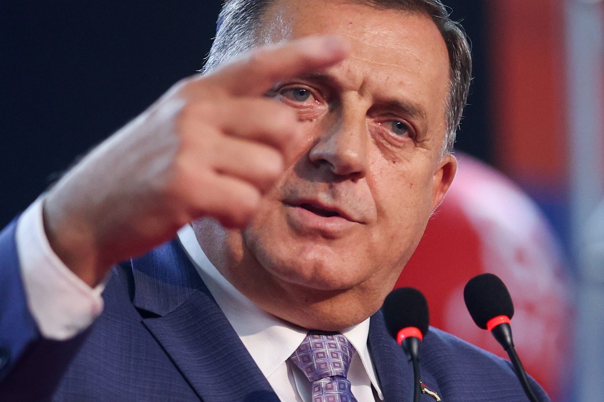 Bosnia Elections Dodik