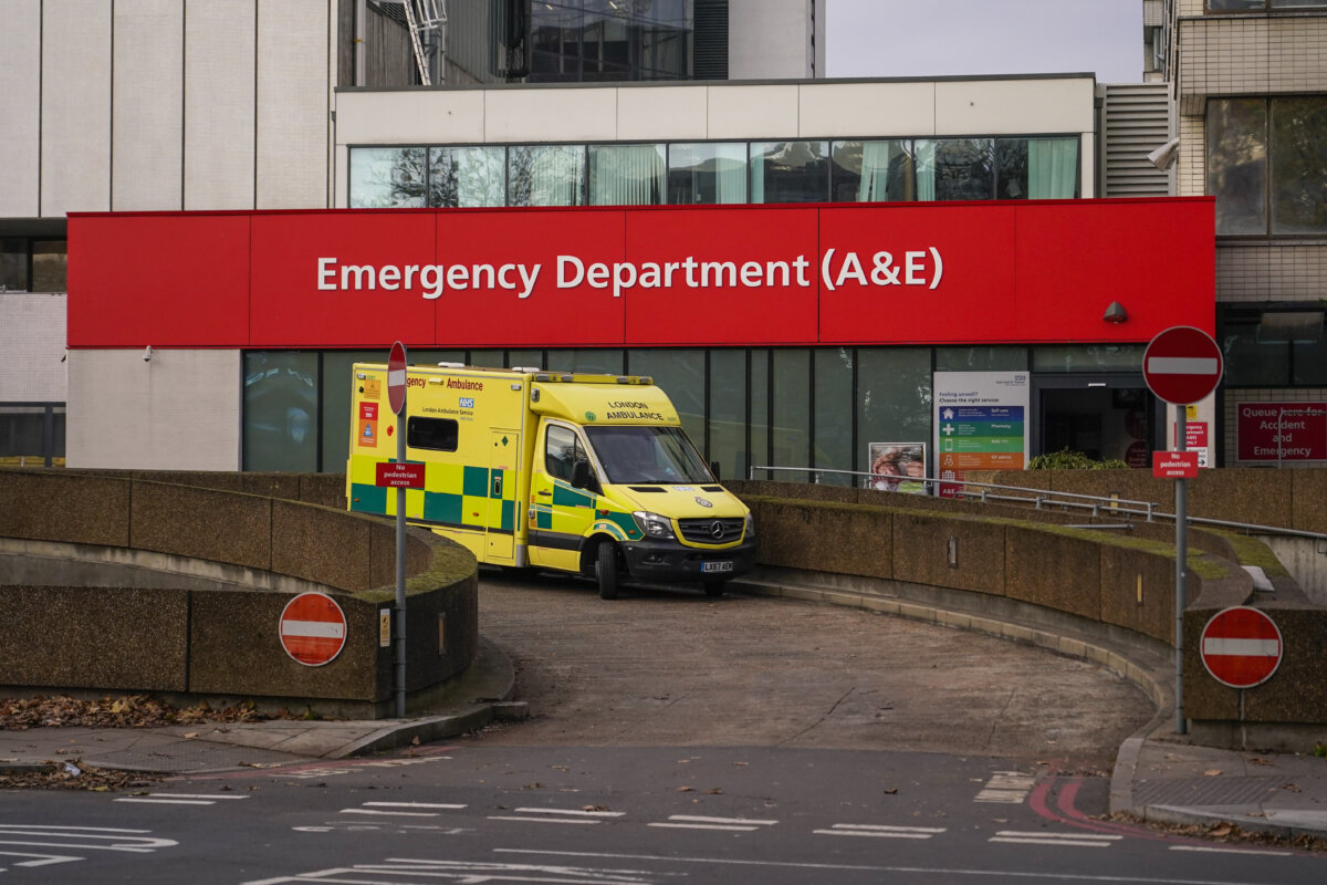Britain Ambulance Strike