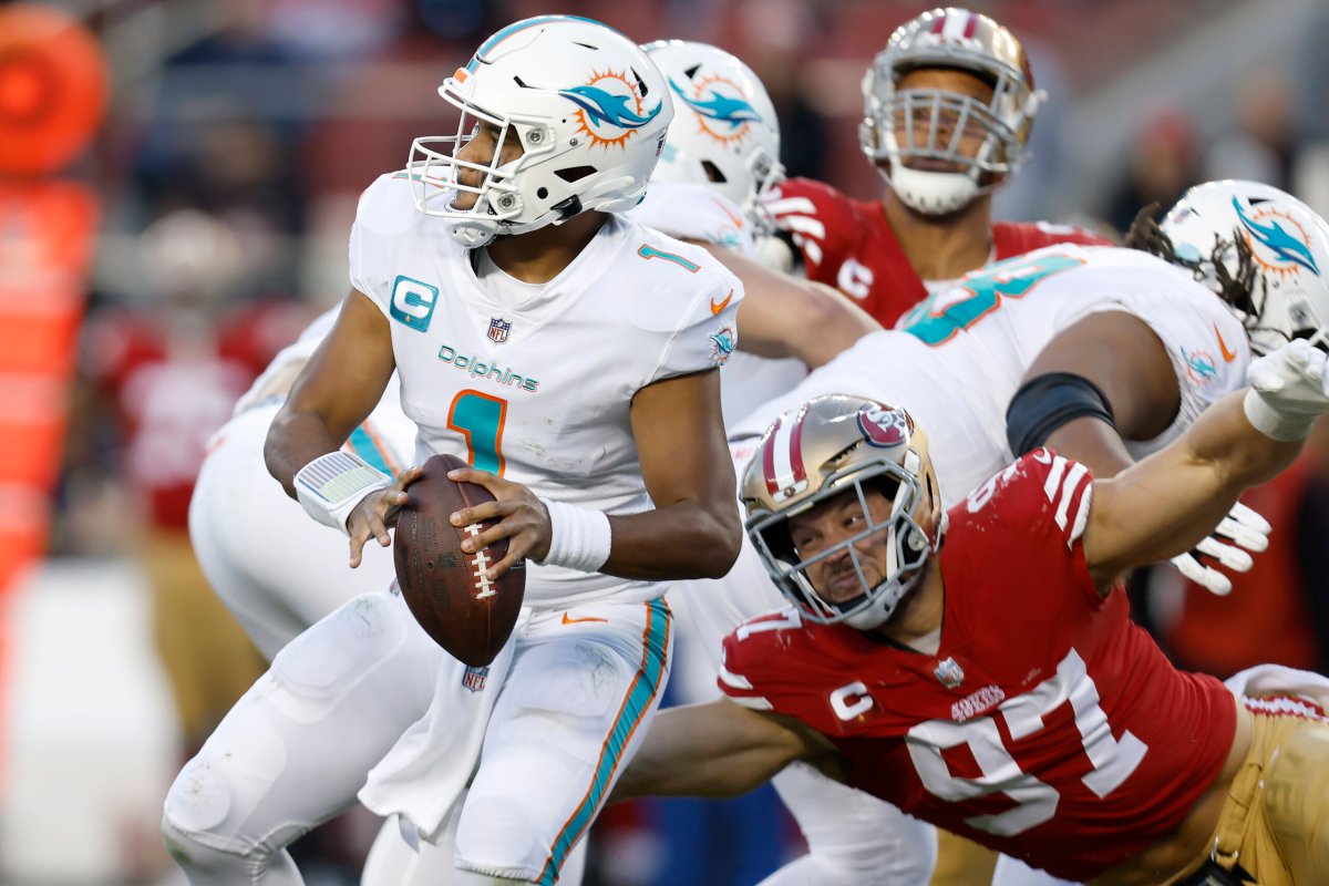 Dolphins 49ers Football