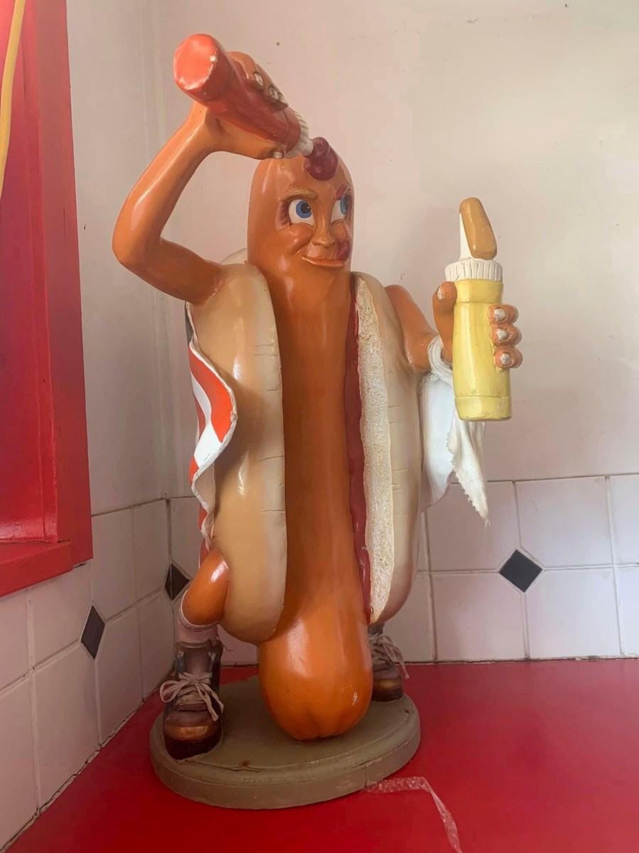 Hot Dog Statue Found West Virginia