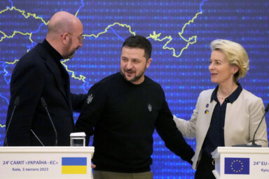 APTOPIX Russia Ukraine War EU