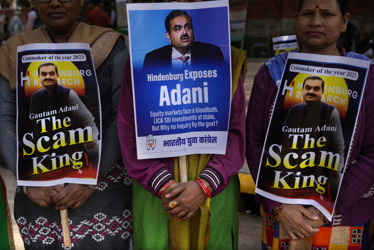 India Adani Protest