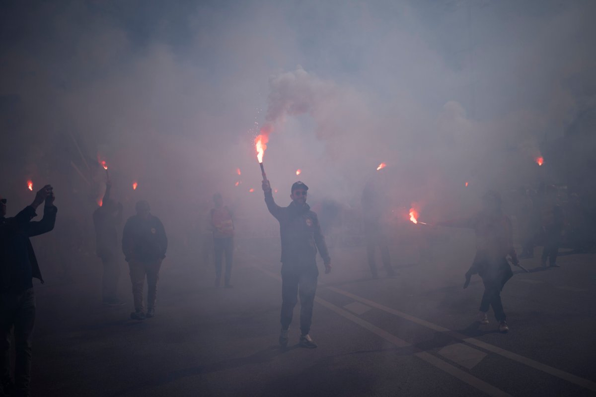 APTOPIX France Protests