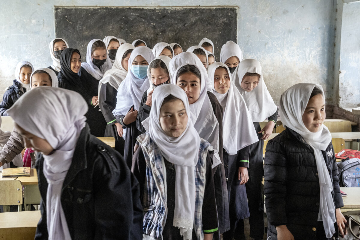 APTOPIX Afghanistan Schools