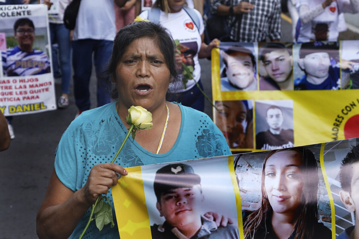 As Mexicans observe Mother’s Day, parents of disappeared demand answers