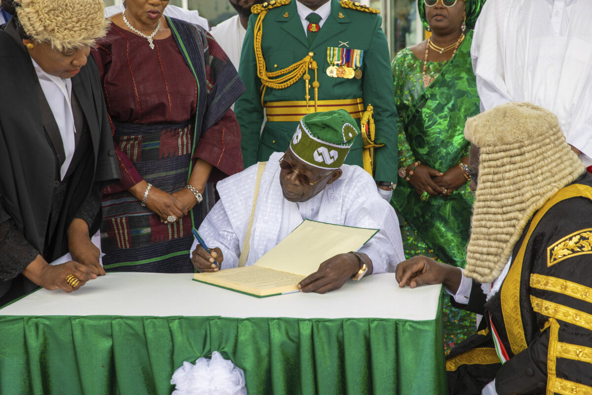 Nigeria Bola Tinubu Presidential Inauguration