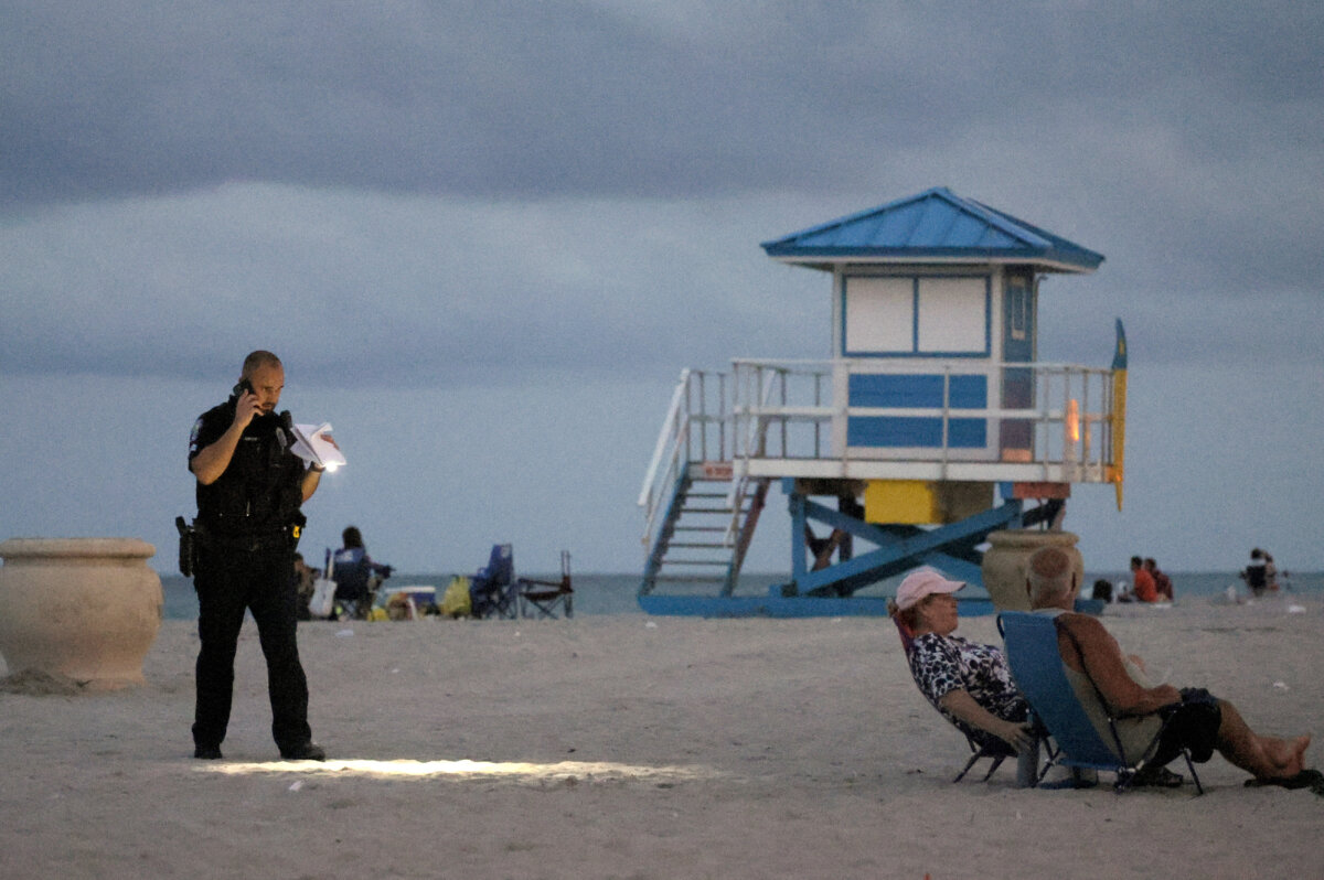 APTOPIX Florida Beach Shooting
