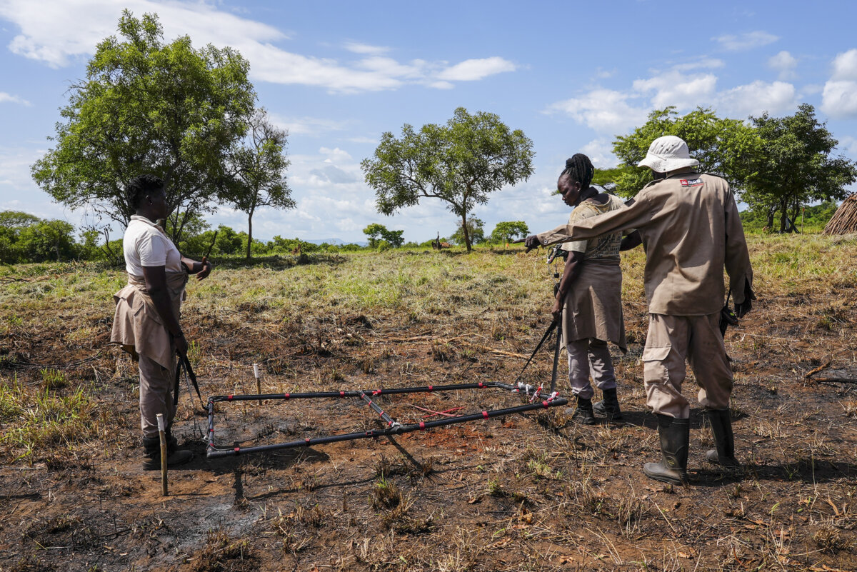 South Sudan Demining A Country
