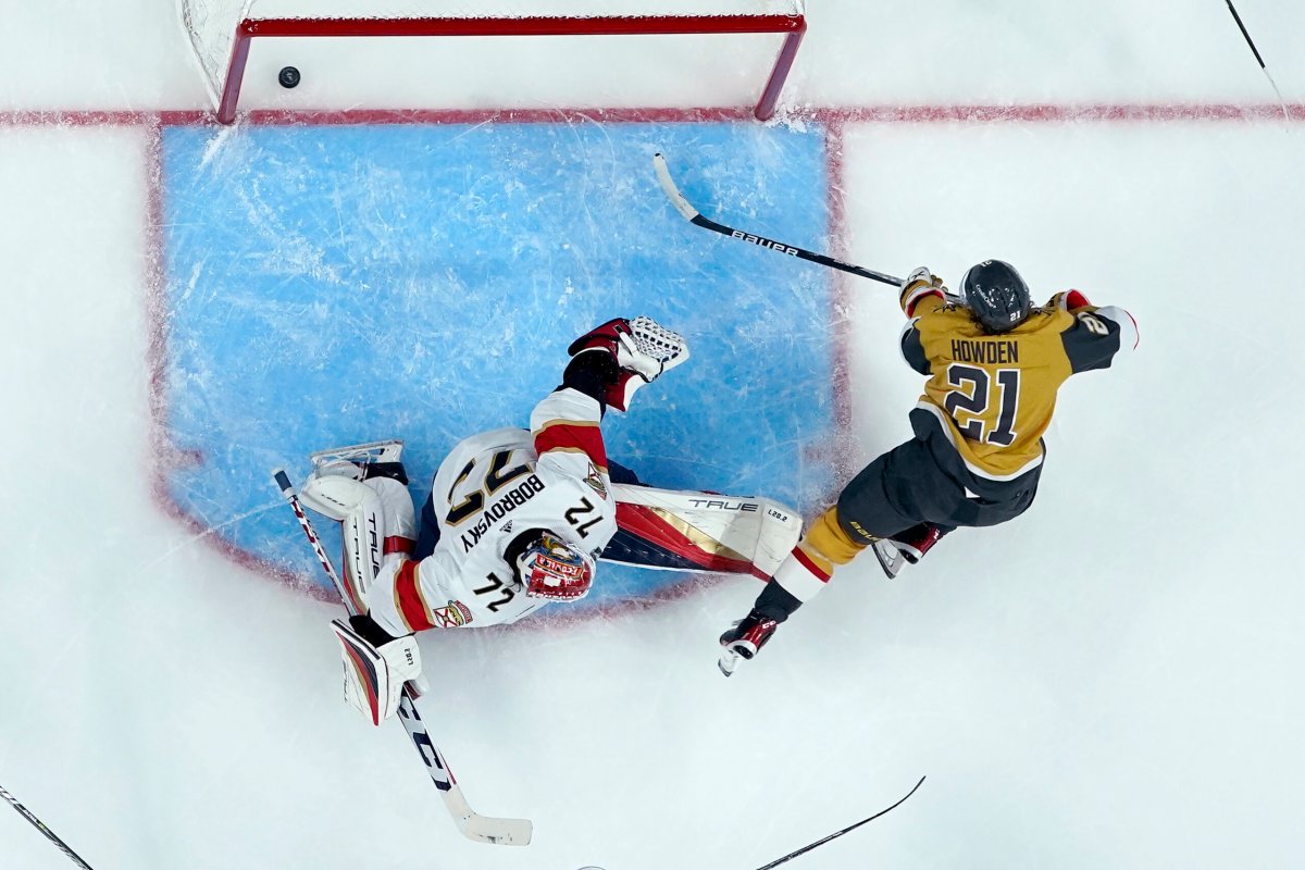 APTOPIX Stanley Cup Panthers Golden Knights Hockey