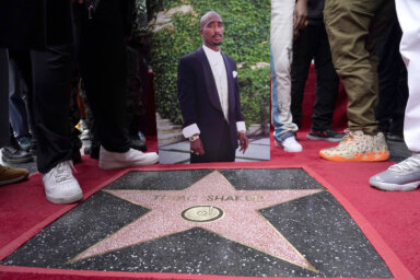 Tupac Shakur Posthumously Honored With a Star on the Hollywood Walk of Fame
