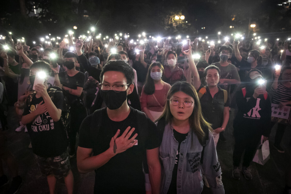 Hong Kong protest song disappears from music streaming sites, social ...