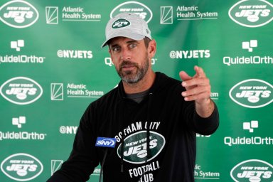 Jets Rodgers Ready Football