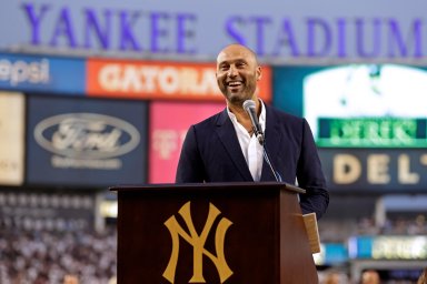 Yankees Jeter Old Timers Day Baseball