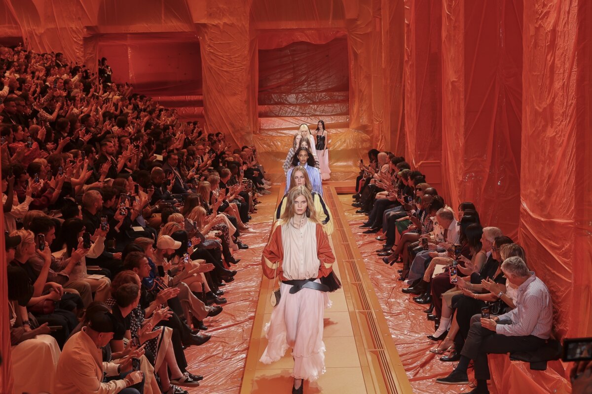 Felix attends the Louis Vuitton Spring/Summer 2024 womenswear