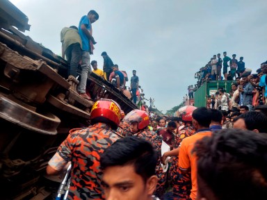 Bangladesh Train Crash