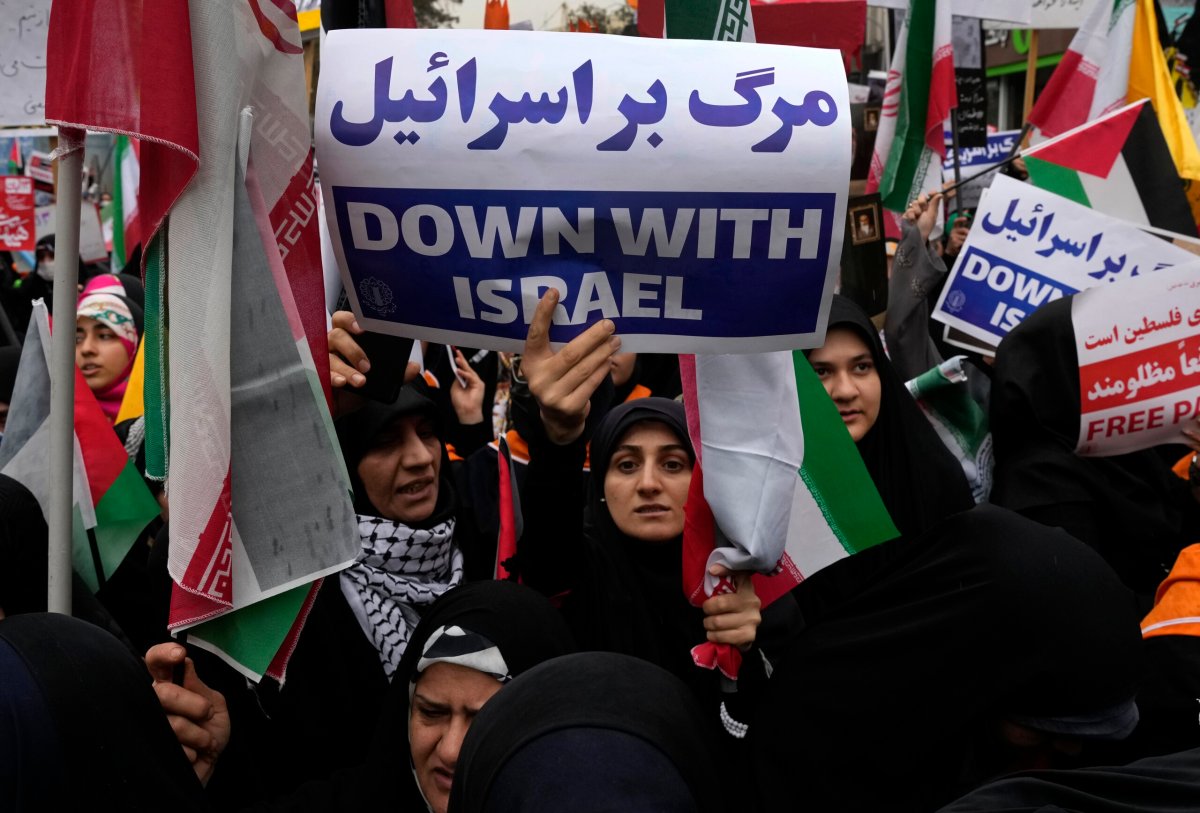Iran US Israel Palestinians