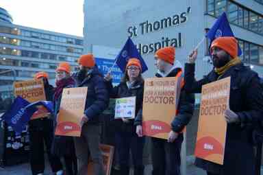 Britain Doctors Strike