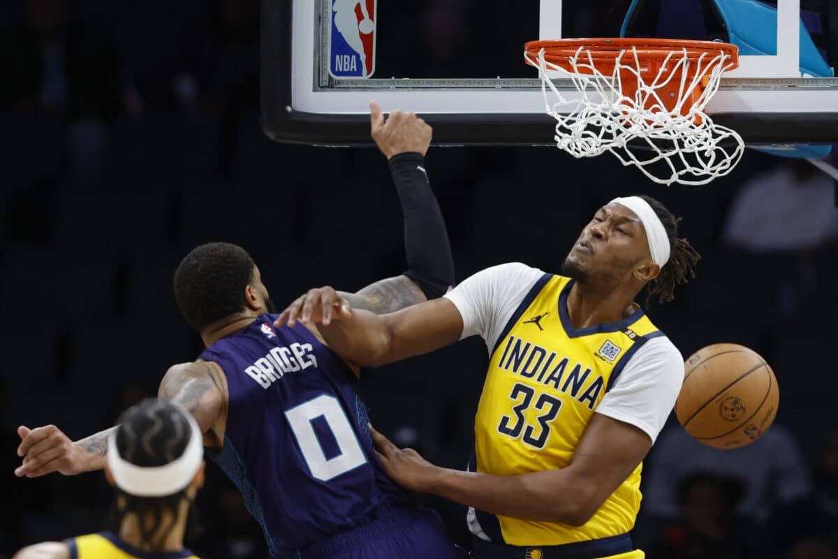Pacers Hornets Basketball