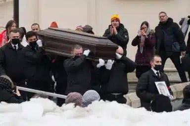 Russia Navalny Funeral Photo Gallery