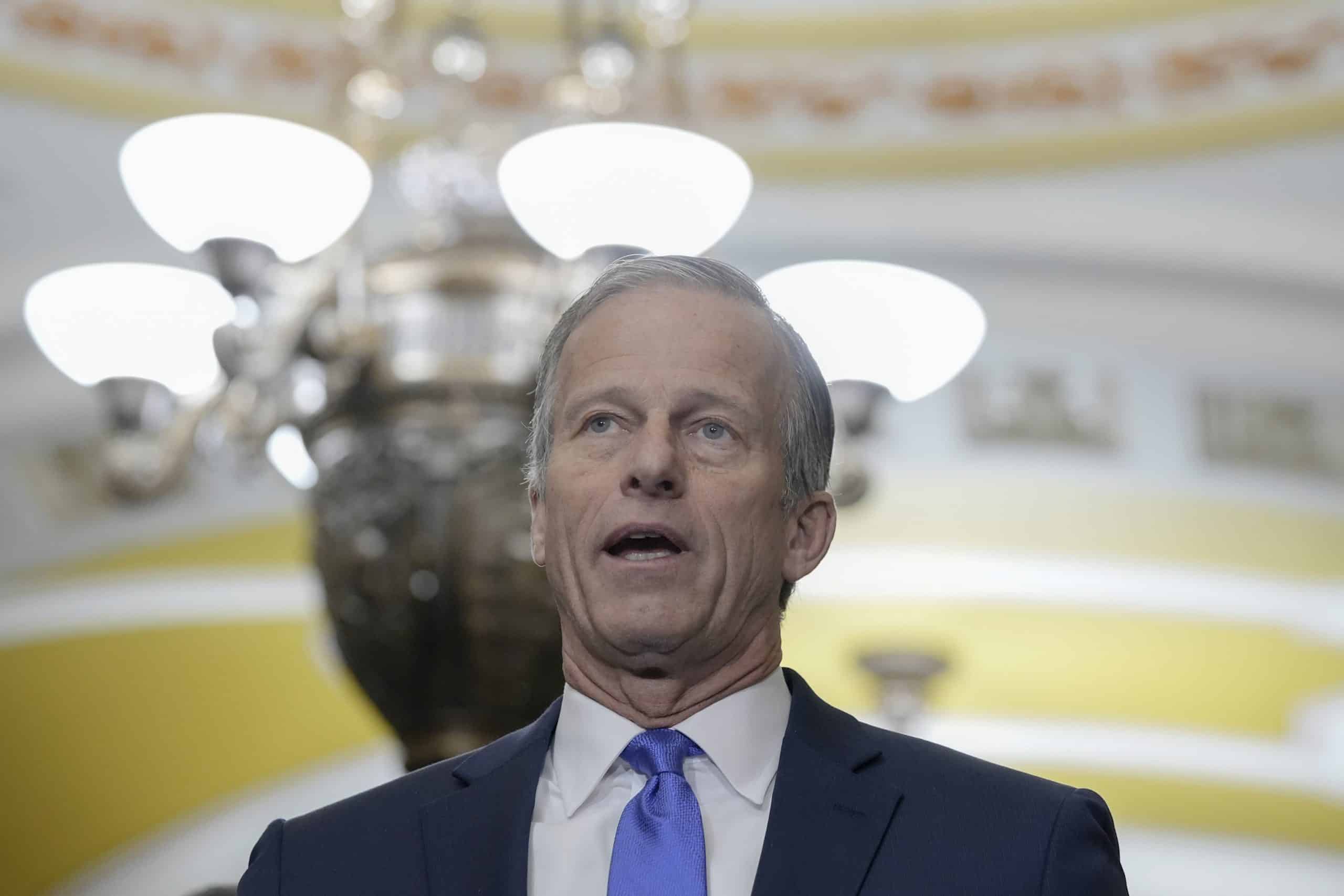 South Dakota Sen. John Thune jumps into race to succeed McConnell as