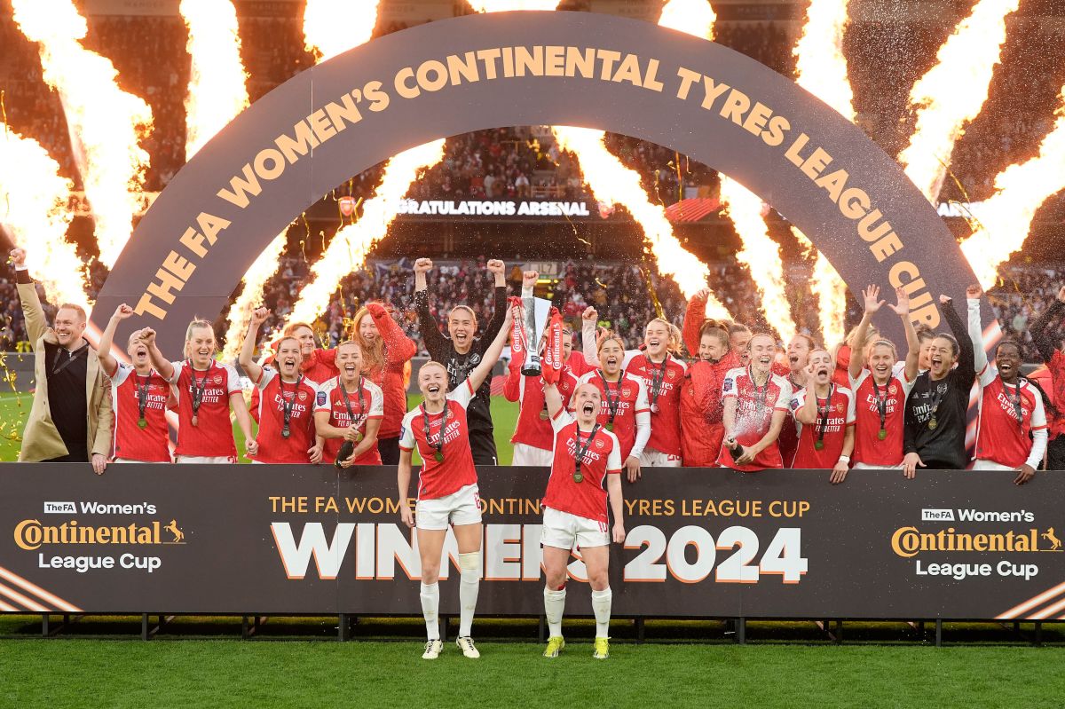 APTOPIX Britain Soccer FA Women’s League Cup Final