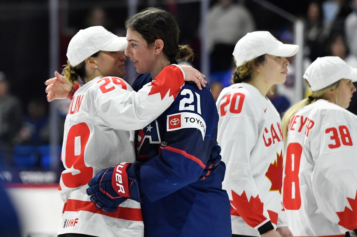 Womens Hockey Worlds US Canada