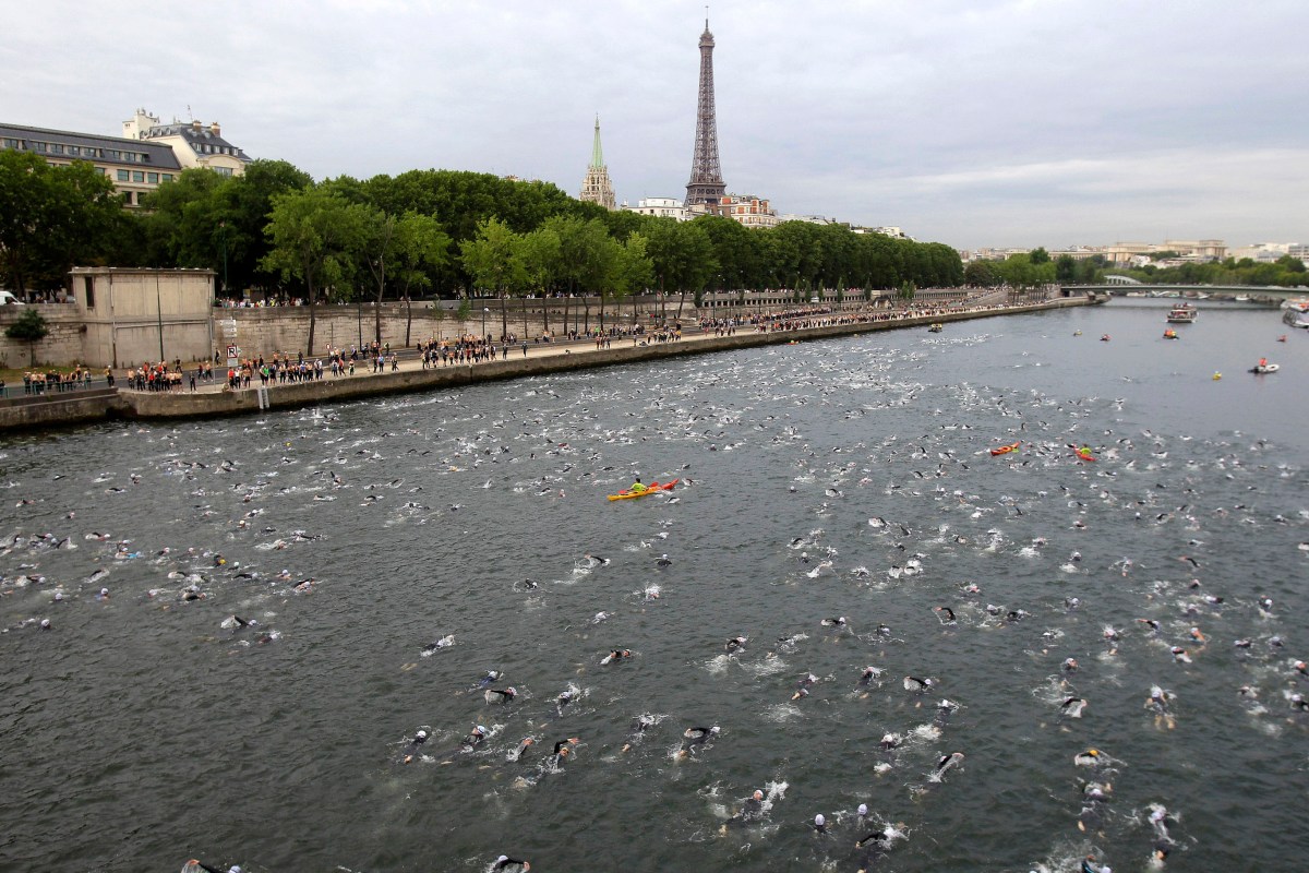OLY Paris Swimming in the Seine