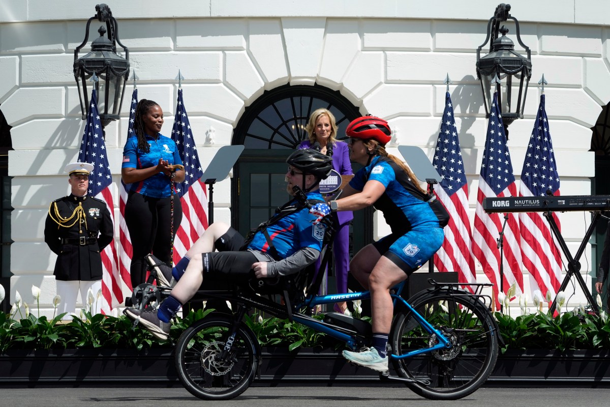 Jill Biden Wounded Warrior Ride